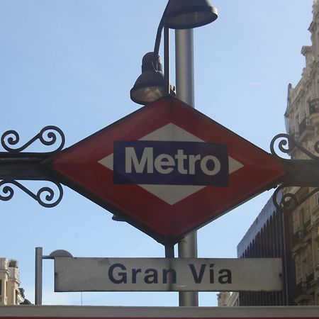 Hostal Greco Gran Via Madrid Exteriör bild