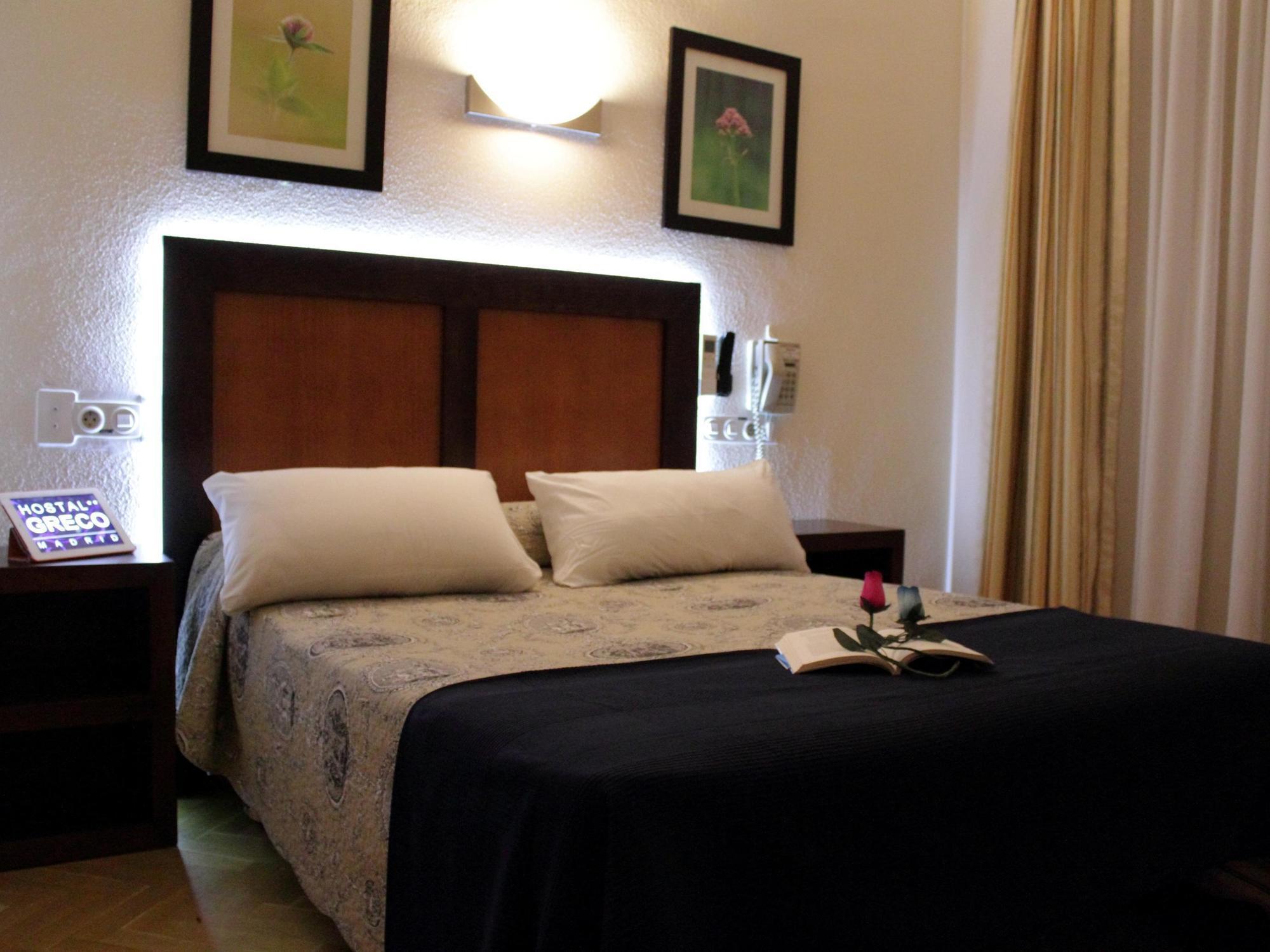 Hostal Greco Gran Via Madrid Exteriör bild