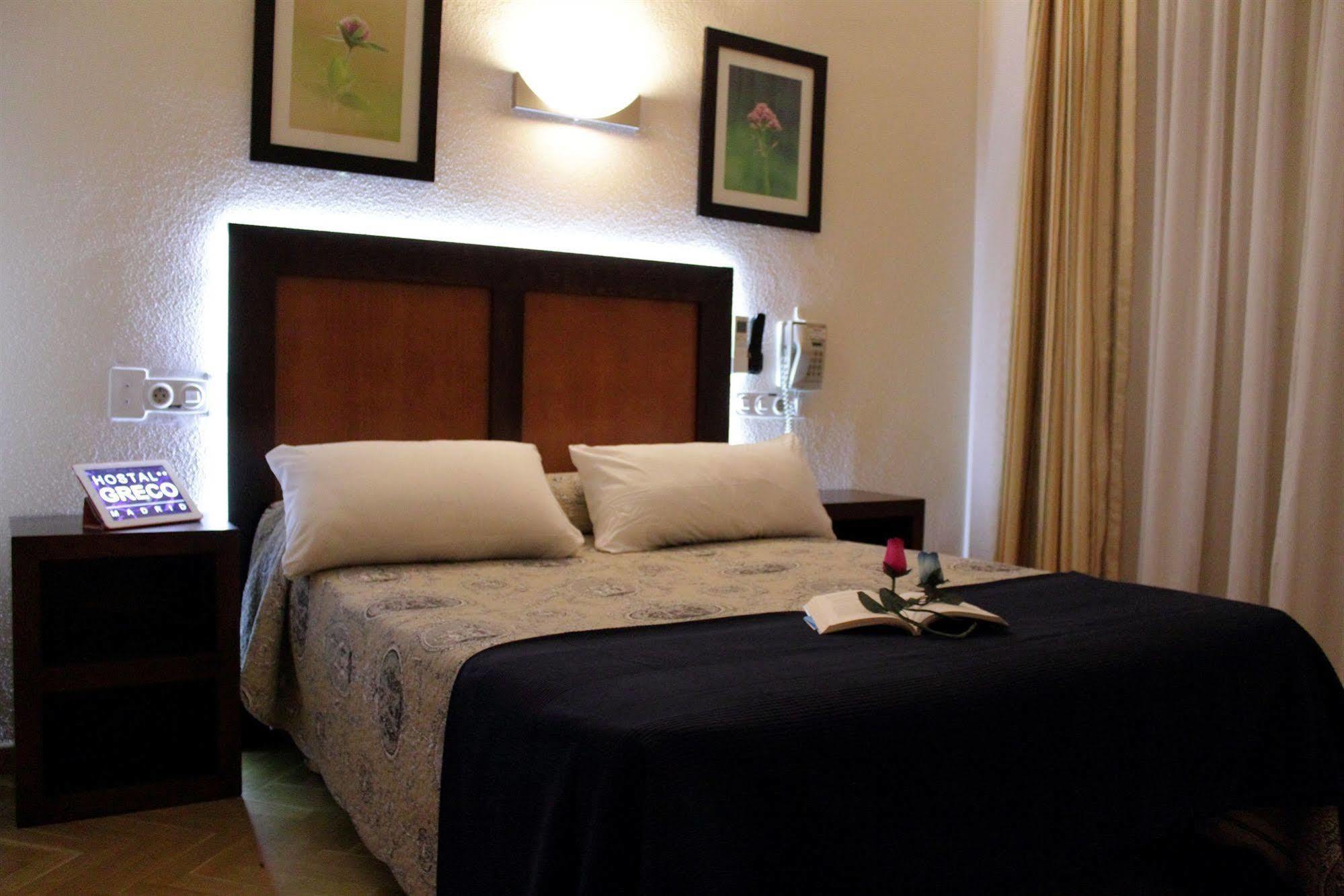 Hostal Greco Gran Via Madrid Exteriör bild
